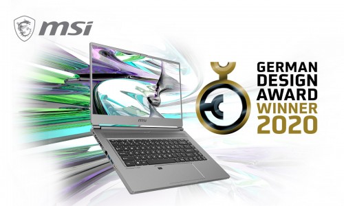 MSI P65 Creator: Laptop mit German Design Award ausgezeichnet