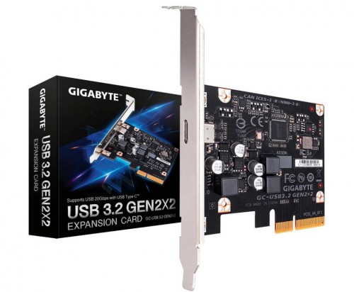 Gigabyte präsentiert USB 3.2 Gen2x2 Karte