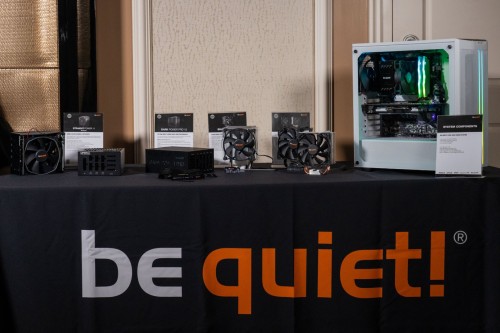 Bild: CES: be quiet! mit High-End-Netzteilen, Gehäuse und CPU-Kühlern in Las Vegas