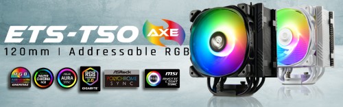 Enermax ETS-T50 AXE ARGB: Neuer CPU-Kühler mit Beleuchtung