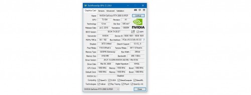 GPU-Z 2.30.0: Neue Version für Radeon RX 590 GME und Intel Core i5-10210Y