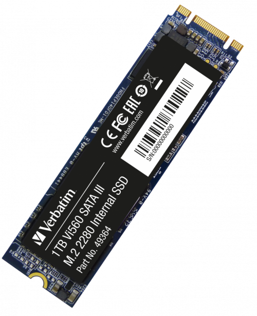 Verbatim: Neue M.2-SSDs als NVMe- und SATA-Varianten