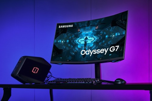 Samsung Odyssey G7: QLED-Monitor mit 240 Hertz