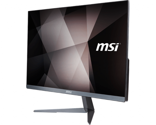 MSI Pro 24X 10M: All-in-One-PC mit besonders schmalen Rahmen