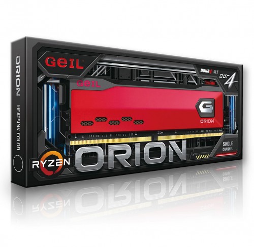 GeIL Orion-Serie: DDR4-RAM im neuen Design mit Ryzen-Logo
