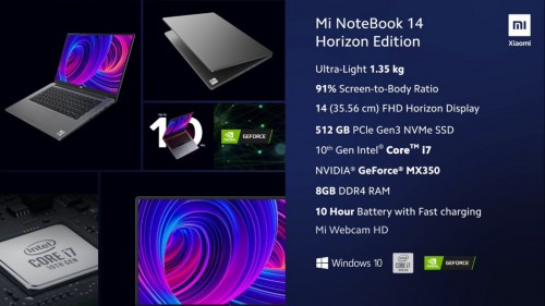 Xiaomi zeigt Mi Notebooks mit Intel-CPU