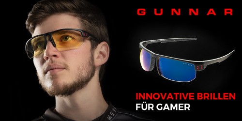 Caseking präsentiert die innovativen Gamer-Brillen von Gunnar