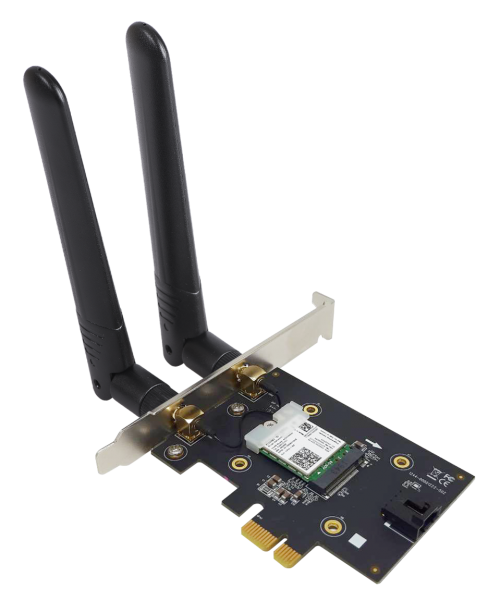 Killer AX1650: PCIe-WLAN-Karte mit WiFi 6 und Bluetooth 5.1