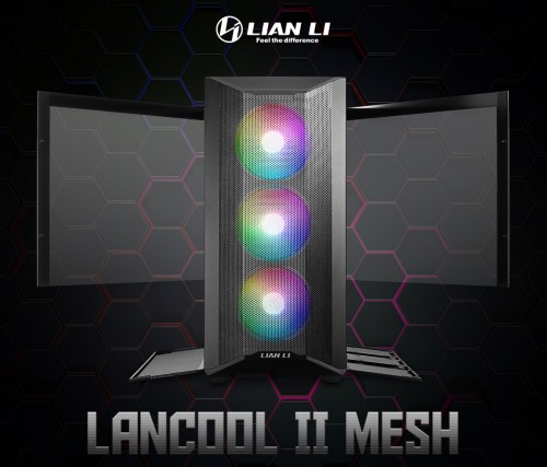 Lian Li Lancool II Mesh Performance und Mesh RGB ab sofort bei Caseking vorbestellbar