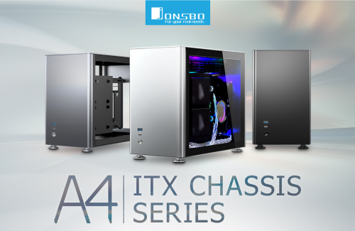 Jonsbo A4: ITX-Gehäuse mit stylischer Aluminium-Front