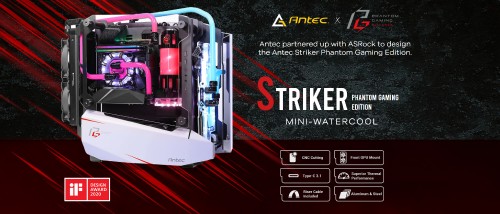 Antec Striker im Phantom-Gaming-Design von ASRock