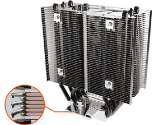 Gigabyte Aorus ATC800: CPU-Kühler mit einer Leistung von bis zu 250 Watt TDP