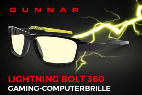 Gunnar Lightning Bolt 360: Gaming-Brille mit modularem System