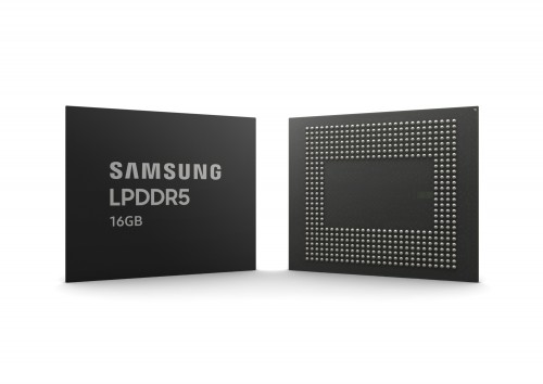 Samsung beginnt mit der Massenproduktion von 16 Gb LPDDR5-RAM