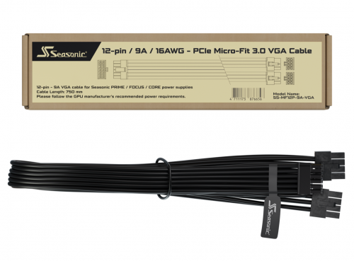 Sea Sonic: Kostenloses 12-Pin-Kabel für GeForce RTX 3080 FE