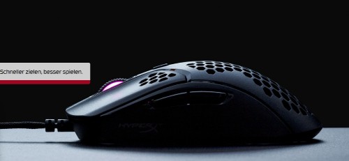 HyperX Pulsefire Haste: Neue 59 Gramm leichte Gaming-Maus vorgestellt