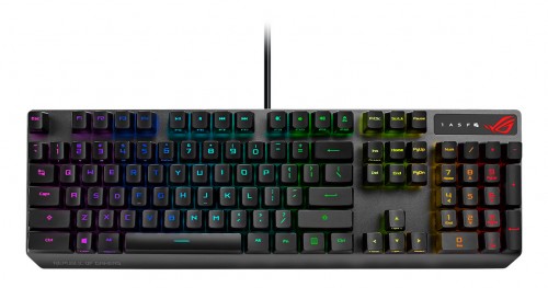 Asus ROG Strix Scope RX: Tastatur mit den neuen ROG-Switches