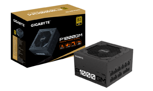 Gigabyte P1000GM: Kompaktes Netzteil mit viel Leistung
