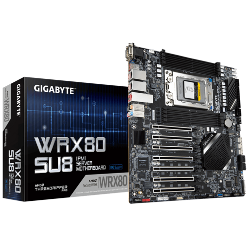 Gigabyte WRX80: Workstation-Mainboard mit TR4-Sockel und sieben PCIe-Slots