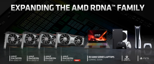 AMD Radeon RX 6000: Notebooks sollen mit RDNA-2-Grafikkarten ausgestattet werden