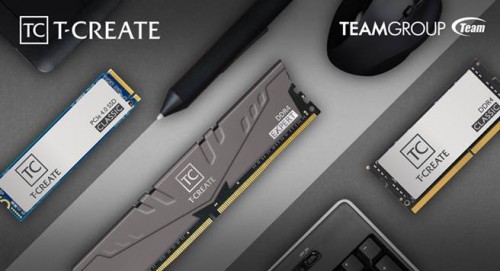 TeamGroup T-Create: Neue DDR4- und Datenspeicher vorgestellt