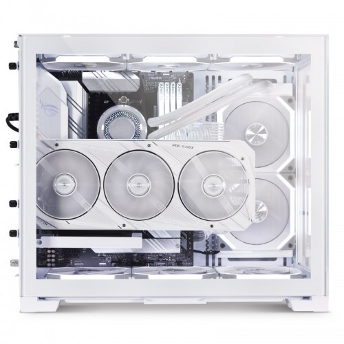 Lian Li O11 Dynamic Mini Snow Edition: Modulares Gehäuse komplett in Weiß