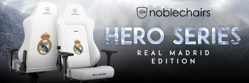 Noblechairs HERO Real Madrid Edition ab sofort vorbestellbar