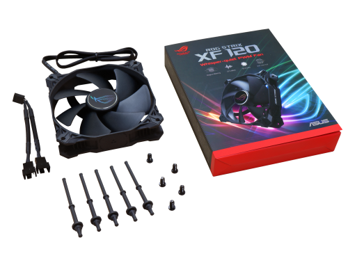 ROG Strix XF 120 Whats in the box