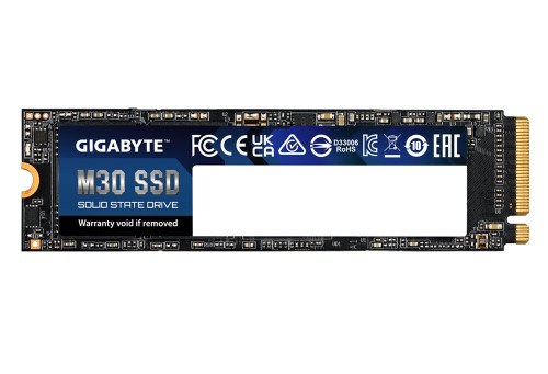 Bild: Gigabyte M30: Neue M.2-SSDs mit DDR3L-RAM-Cache