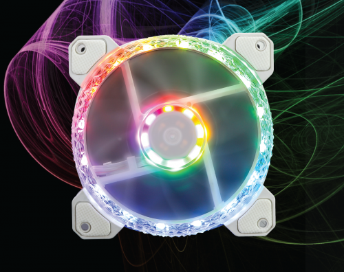 Gelid präsentiert mit Stella Frost einen Dual-Ring-RGB-Lüfter