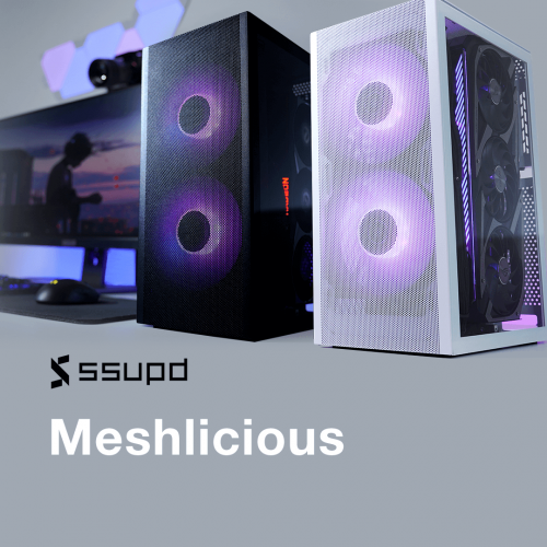 Ssupd Meshlicious: Mini-ITX-Gehäuse mit optimierten Airflow