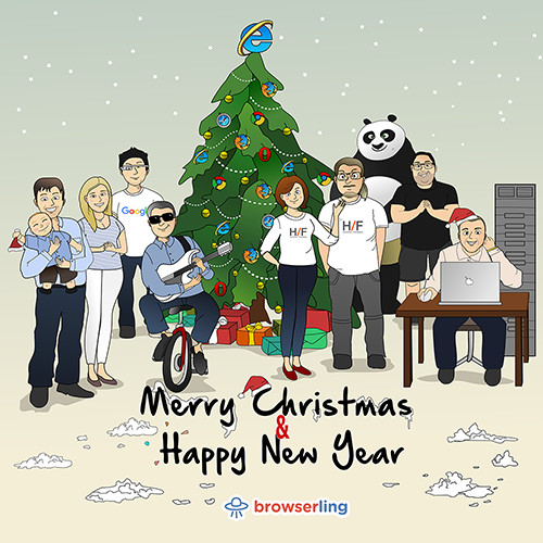Merry browserful Christmas and Happy browserful New Year 2017!

For more Chrome jokes, Firefox jokes, Safari jokes and Opera jokes visit https://comic.browserling.com. New cartoons, comics and jokes about browsers every week!