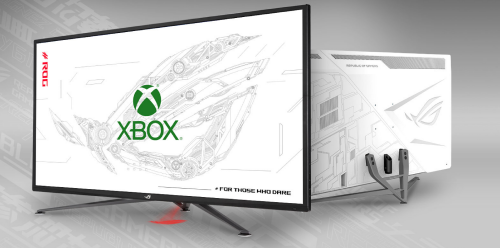 Asus ROG Strix XG43UQ: Gaming-Monitor in der Xbox-Edition