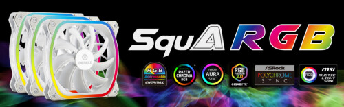 Enermax SquA RGB: Neue RGB-Lüfter in Weiß als 3er-Pack veröffentlicht