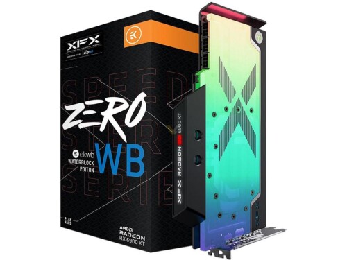 XFX Radeon RX 6900 XT Zero WB: Wassergekühlte Grafikkarte mit über 3 GHz OC-Takt