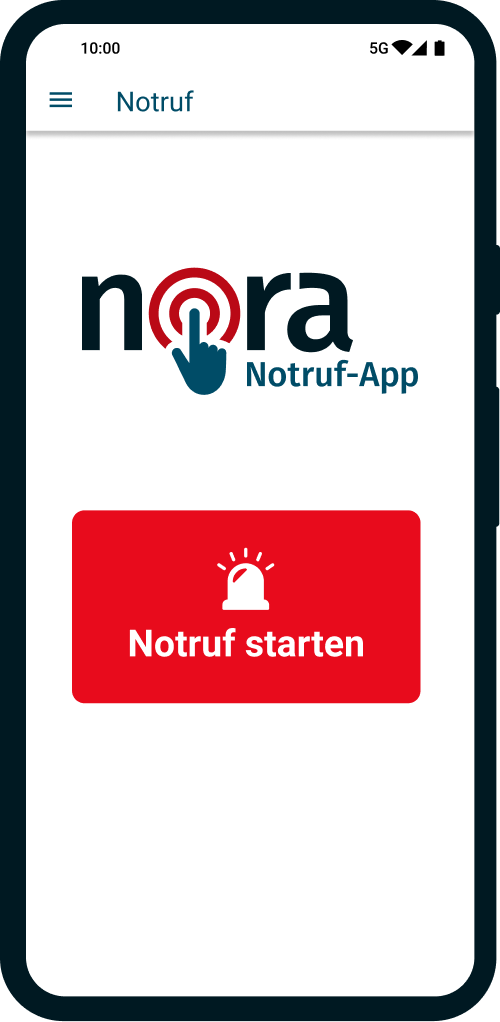 Nora: Offizielle Notruf-App mit Standort-Übermittlung