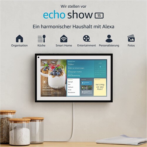 Amazon Echo Show 15: Großes Display mit Echo-Funktionen