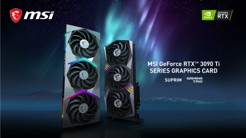 MSI GeForce RTX 3090 Ti: Suprim, Black Trio und Gaming Trio als Custom-Modelle vorgestellt