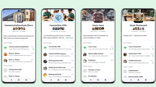 WhatsApp Communities: Messenger startet neue Gruppenchat-Funktion