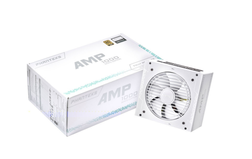 Phanteks AMP 1000: Modulares Netzteil mit 1.000 Watt ab sofort auch in Weiß erhältlich