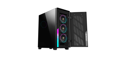 Gigabyte Aorus C500 Glass: gaming case with improved airflow