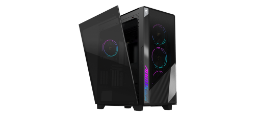 Gigabyte Aorus C500 Glass: gaming case with improved airflow
