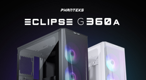 Phanteks Eclipse G360A: Gaming-Gehäuse mit viel Platz und durchdachten Kühlmöglichkeiten