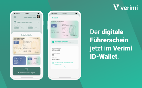 Verimi ID-Wallet ab sofort mit dem digitalen Führerschein