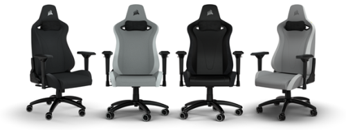Corsair TC200: Neuer Gaming-Stuhl mit Leder- oder Stoffbezug