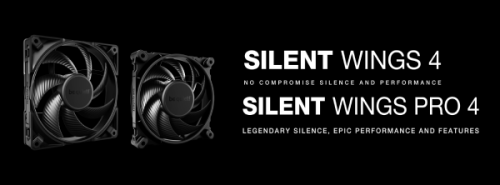 Bild: be quiet! Silent Wings 4 und Silent Wings Pro 4: Lüfter mit hohem statischem Druck