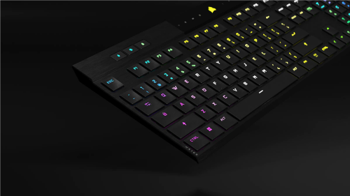 Corsair K100 AIR: Mechanische Gaming-Tastatur im flachen Design