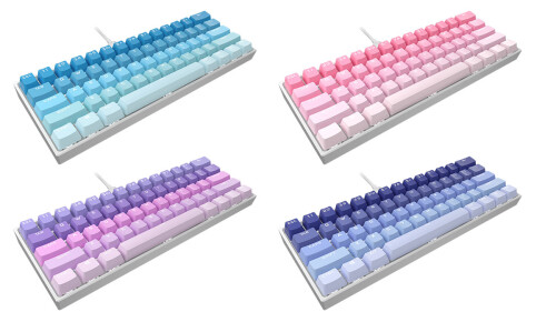 Bild: Corsair Enchanted Quest K65 RGB Mini: Tastaturen mit passenden Farbverläufen