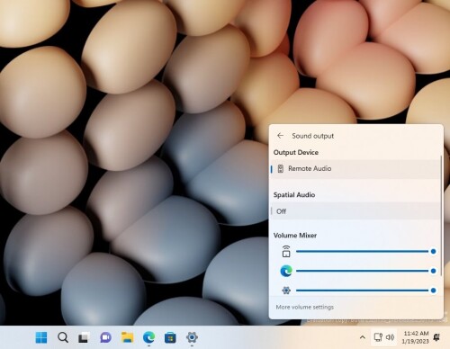 Windows 11: Microsoft testet den erweiterten Lautstärkemixer in den Schnelleinstellungen