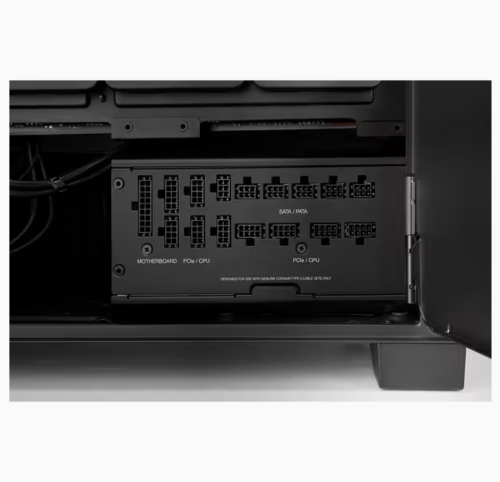 Corsair RM1200x Shift: Vollmodulares ATX-3.0-Netzteil mit seitlich angelegten Anschlüssen